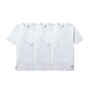 Paper‎ Planes Crew Neck T-Shirt Essential 3 Pack Mens White 200010 NIB Size XXL